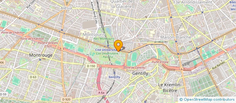 localisation de l'entreprise MONSIEUR ACHRAF LANGLIZ  PARIS