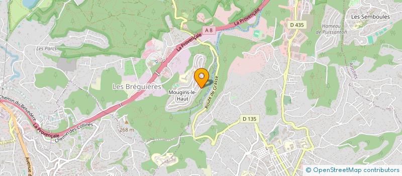 localisation de l'entreprise MONSIEUR ACHRAF LOGHMARI  MOUGINS