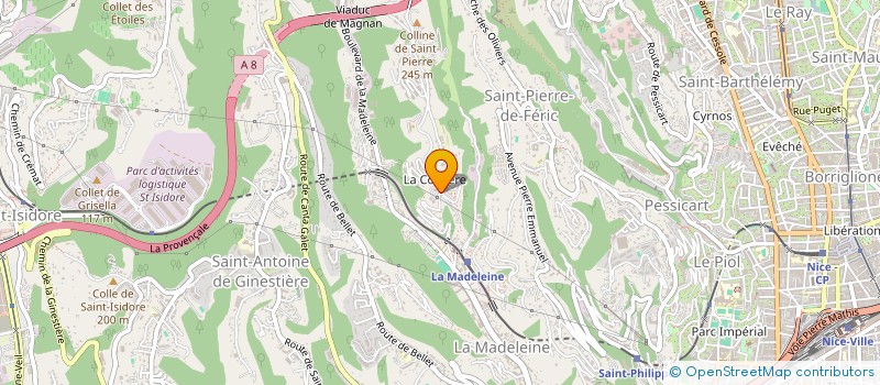 localisation de l'entreprise MONSIEUR ACHRAF MAAROUF  NICE