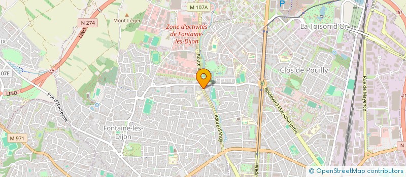 localisation de l'entreprise MONSIEUR ACHRAF MRABET  DIJON