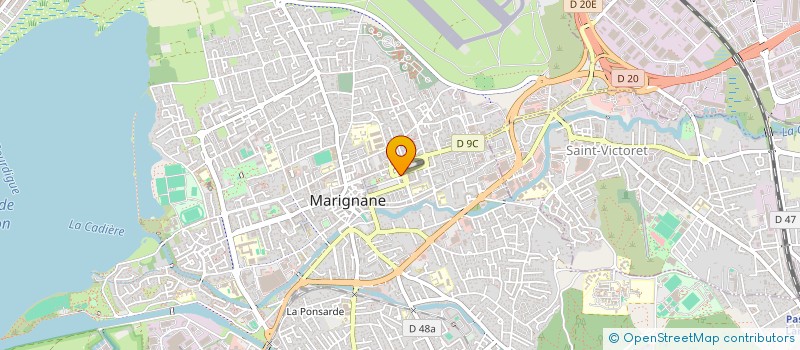 localisation de l'entreprise MONSIEUR ACHRAF REGAEIG  MARIGNANE