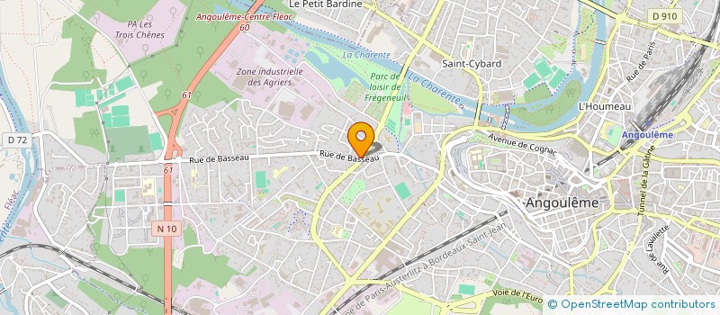 localisation de l'entreprise MONSIEUR ACHRAF SAADI à ANGOULEME