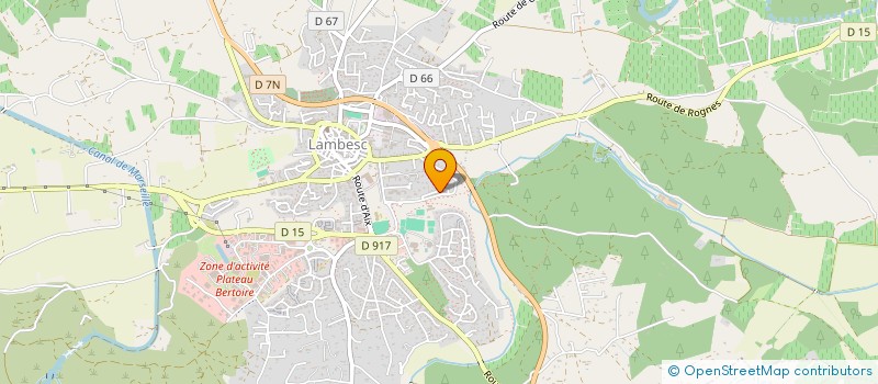 localisation de l'entreprise MONSIEUR ACHRAF SAMMARI  LAMBESC