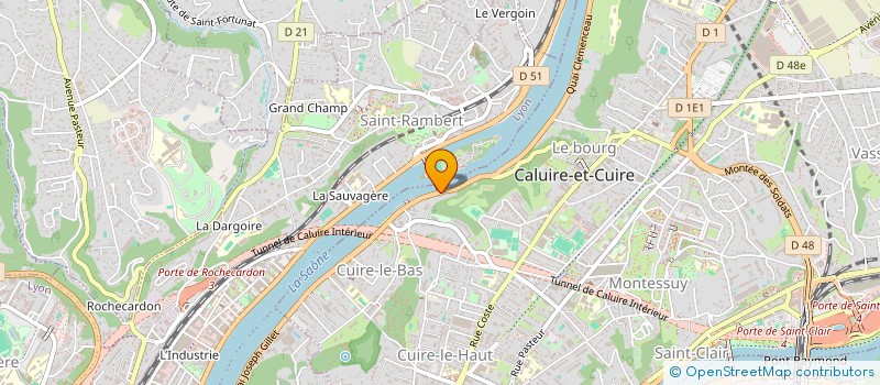 localisation de l'entreprise MONSIEUR ACHRAF SAOUDI à CALUIRE-ET-CUIRE