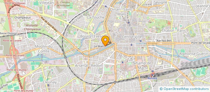 localisation de l'entreprise MONSIEUR ACHRAF SFALTI  RENNES