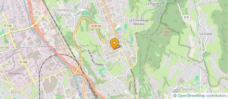 localisation de l'entreprise MONSIEUR ACHRAF YAHYA BAKR  CHAMBERY