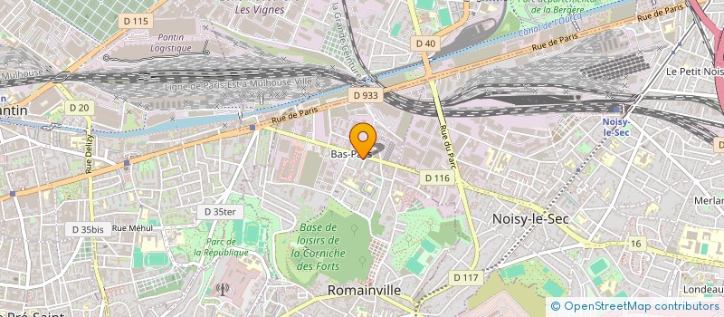 localisation de l'entreprise MONSIEUR ACHRAF ZOUHAIR  ROMAINVILLE