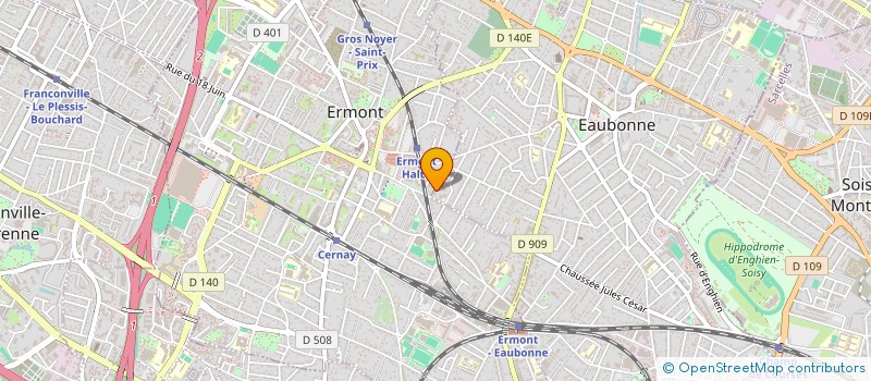 localisation de l'entreprise MONSIEUR ACHREF BOUZIDI à EAUBONNE