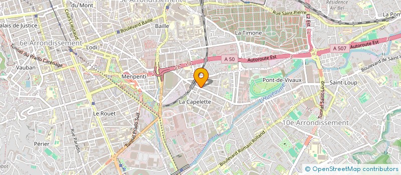 localisation de l'entreprise MONSIEUR ACHREF BOZINA à MARSEILLE