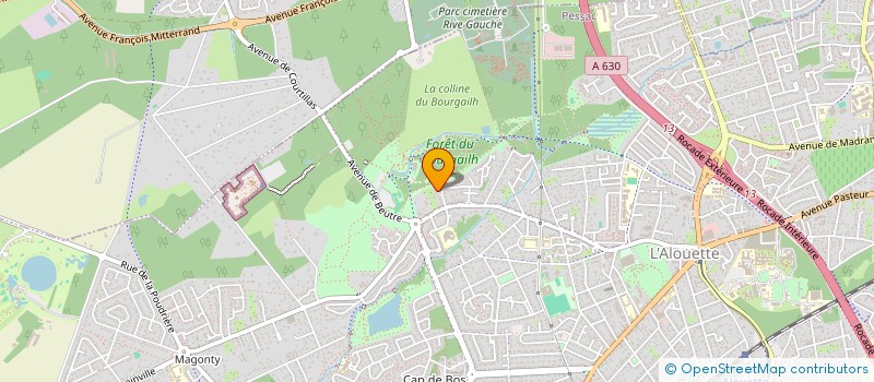 localisation de l'entreprise MONSIEUR ACHREF CHERGUI  PESSAC