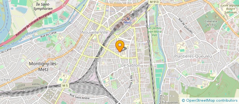 localisation de l'entreprise MONSIEUR ACHREF DAOUD  METZ