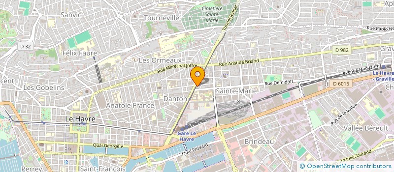 localisation de l'entreprise MONSIEUR ACHREF FERCHICHI  LE HAVRE