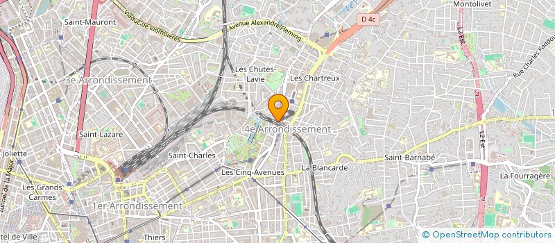 localisation de l'entreprise MONSIEUR ACHREF RIAHI à MARSEILLE