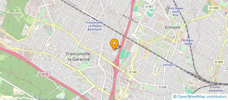 localisation de l'entreprise MONSIEUR ACHREF ZAATOUR  FRANCONVILLE