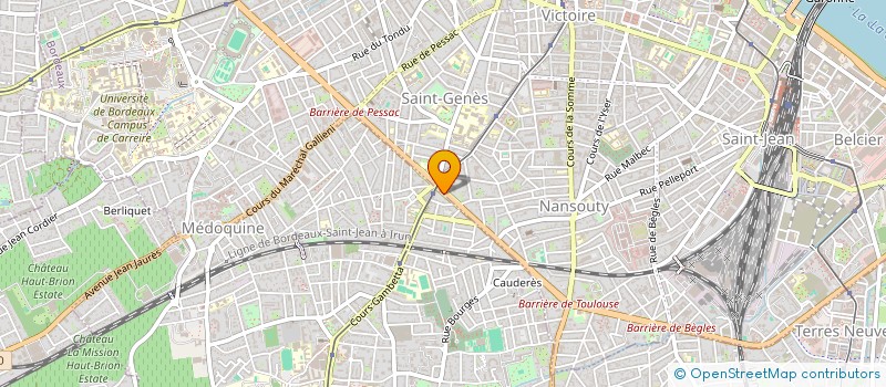 localisation de l'entreprise MONSIEUR ACIL EL HOUATI à TALENCE