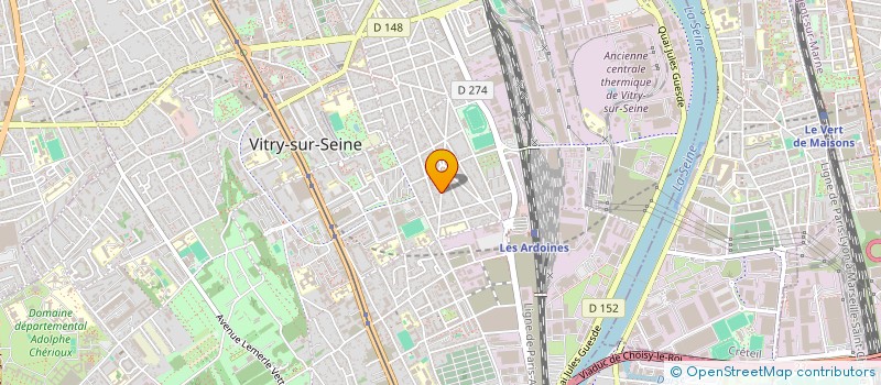 localisation de l'entreprise MONSIEUR ACIL SAKKAL  VITRY-SUR-SEINE