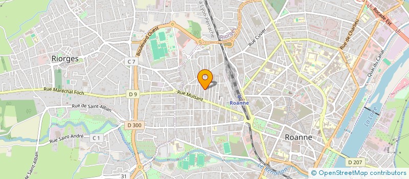 localisation de l'entreprise MONSIEUR ADAL ATTIA  ROANNE