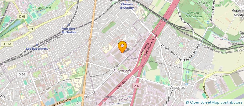 localisation de l'entreprise MONSIEUR ADALAT WALI ZADA à ANTONY