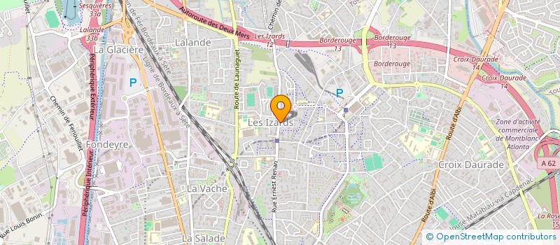 localisation de l'entreprise MONSIEUR ADALBERT GAAL à TOULOUSE