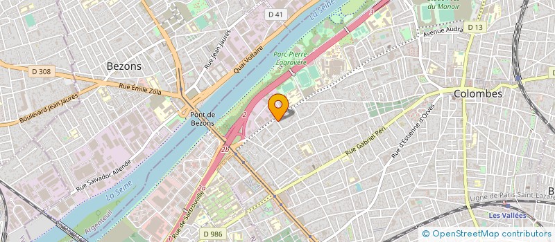 localisation de l'entreprise MONSIEUR ADALBERTO CORREIA à COLOMBES