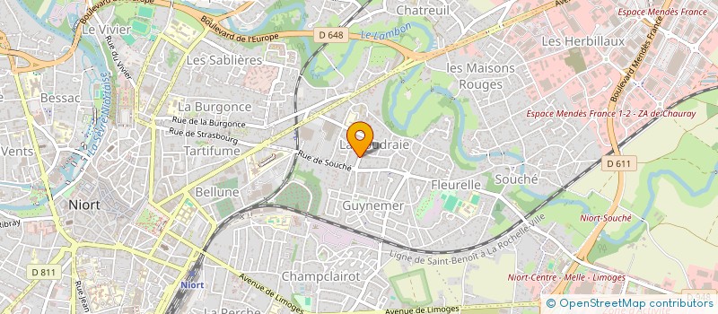 localisation de l'entreprise MONSIEUR ADAM ABDALLAH ISMAIL à NIORT