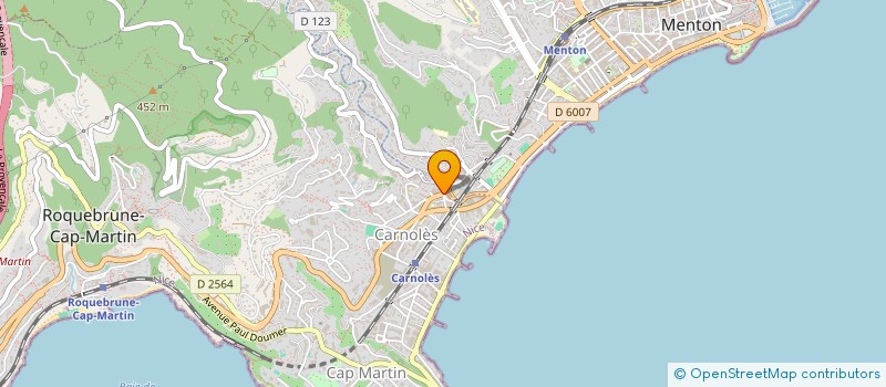 localisation de l'entreprise MONSIEUR ADAM ABDEEN  ROQUEBRUNE-CAP-MARTIN