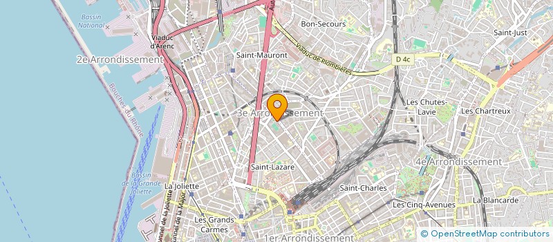 localisation de l'entreprise MONSIEUR ADAM ABDEL RAOUF à MARSEILLE