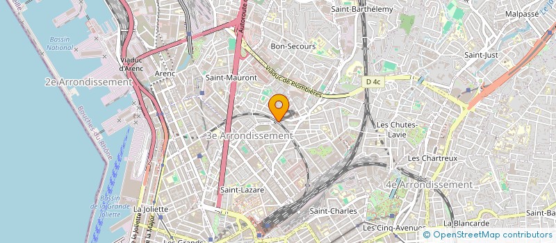 localisation de l'entreprise MONSIEUR ADAM ABDERAHIM  MARSEILLE 3EME