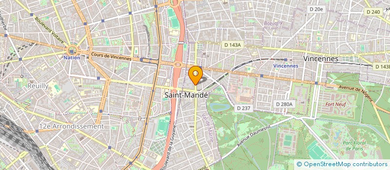 localisation de l'entreprise MONSIEUR ADAM ABITBOL à SAINT-MANDE