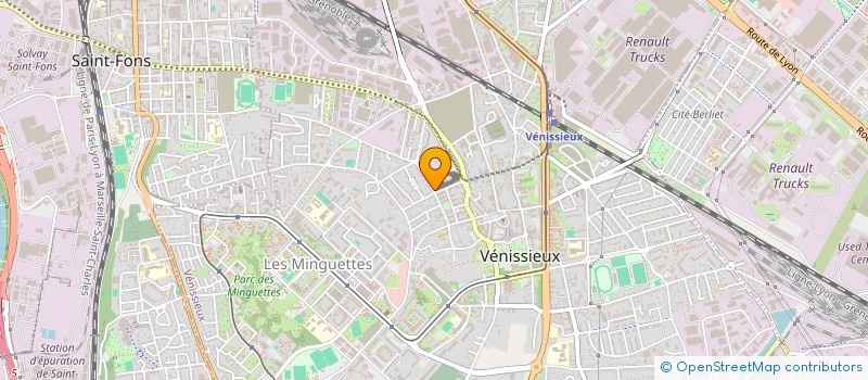 localisation de l'entreprise MONSIEUR ADAM ABOU-EL-HNICHAT  VENISSIEUX