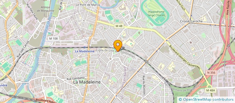 localisation de l'entreprise MONSIEUR ADAM ACHANI à MARCQ-EN-BARŒUL