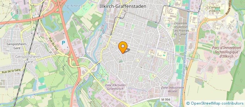 localisation de l'entreprise MONSIEUR ADAM AINDIEVITCH SOULEIMANOV  ILLKIRCH-GRAFFENSTADEN