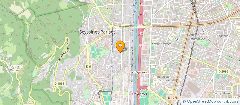 localisation de l'entreprise MONSIEUR ADAM ALAMI RAHMOUNI à SEYSSINET-PARISET