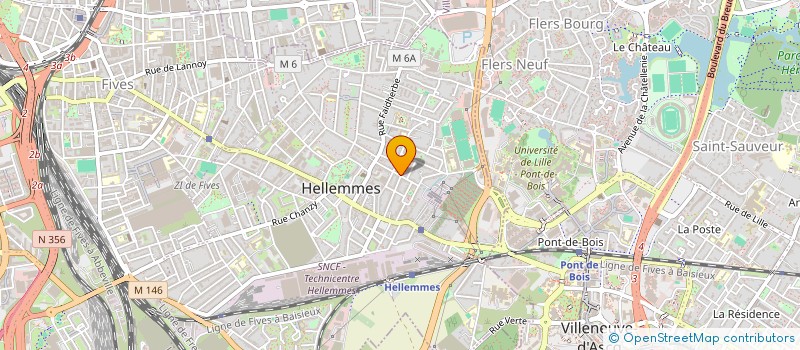 localisation de l'entreprise MONSIEUR ADAM ALFRED  LILLE