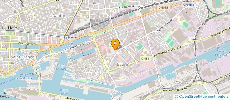 localisation de l'entreprise MONSIEUR ADAM ALI ABAKAR à LE HAVRE