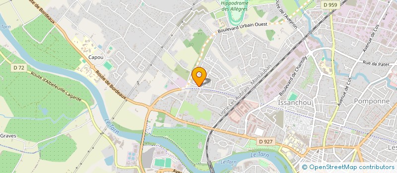 localisation de l'entreprise MONSIEUR ADAM ALI ADAM  MONTAUBAN