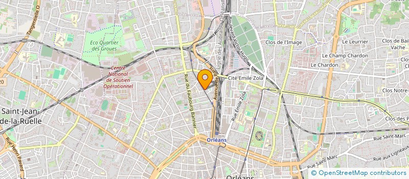 localisation de l'entreprise MONSIEUR ADAM ALKHALI à ORLEANS