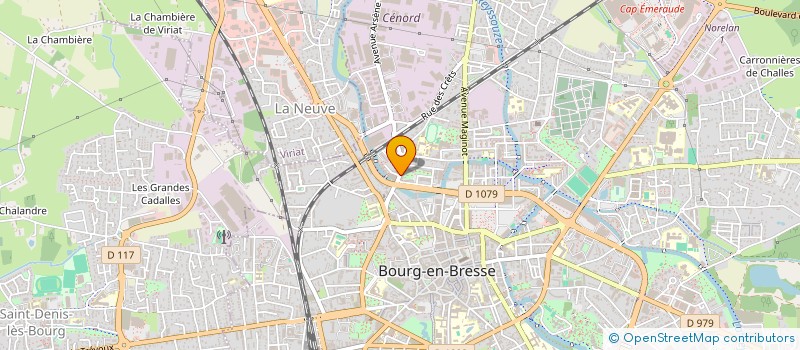 localisation de l'entreprise MONSIEUR ADAM AMRANI  BOURG-EN-BRESSE