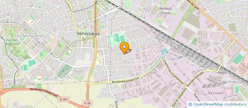 localisation de l'entreprise MONSIEUR ADAM ANIK  VENISSIEUX