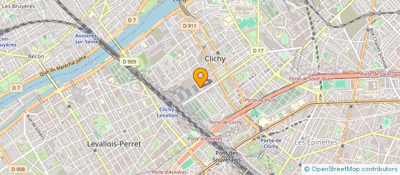 localisation de l'entreprise MONSIEUR ADAM ANOUAR à CLICHY