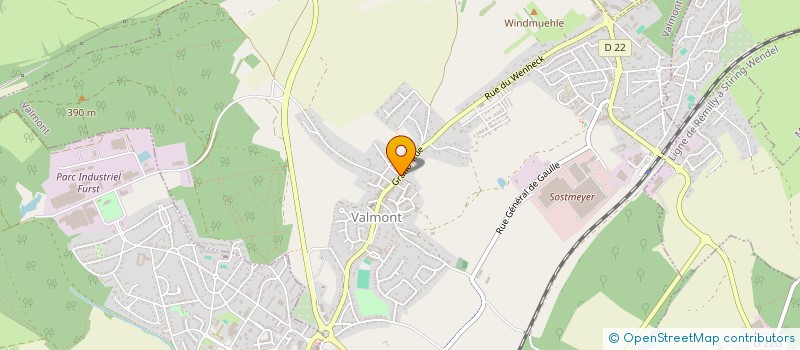 localisation de l'entreprise MONSIEUR ADAM ANTUNES  VALMONT