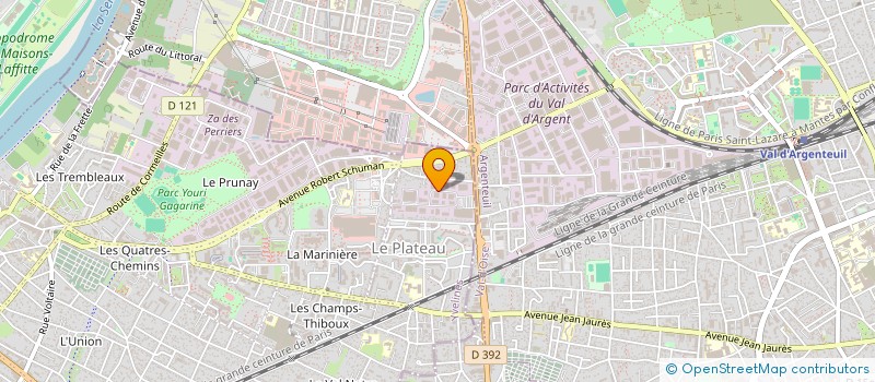 localisation de l'entreprise MONSIEUR ADAM ATIR  SARTROUVILLE