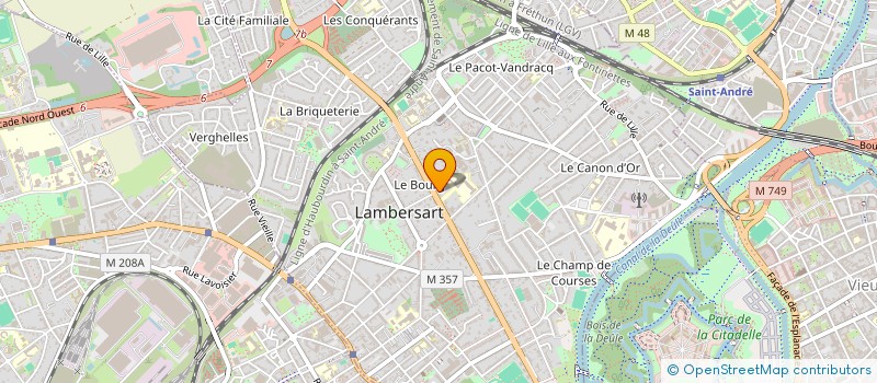 localisation de l'entreprise MONSIEUR ADAM AUBART à LAMBERSART