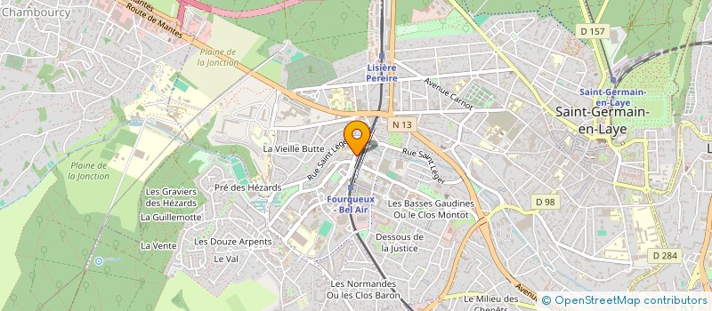 localisation de l'entreprise MONSIEUR ADAM AUBIER  SAINT-GERMAIN-EN-LAYE