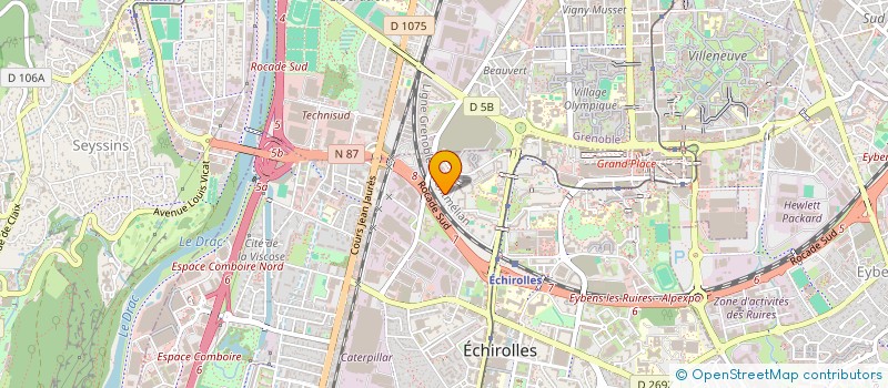 localisation de l'entreprise MONSIEUR ADAM AXARLIAN à ECHIROLLES