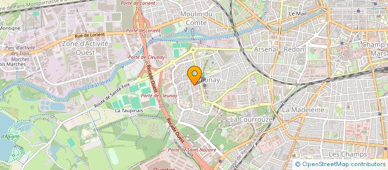 localisation de l'entreprise MONSIEUR ADAM AZAF  RENNES