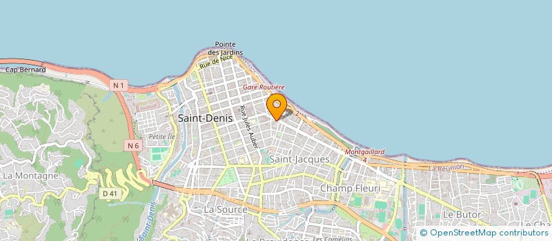 localisation de l'entreprise MONSIEUR ADAM BABOU à SAINT-DENIS