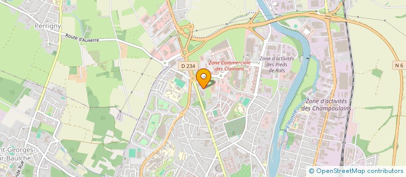 localisation de l'entreprise MONSIEUR ADAM BAHAARE à AUXERRE