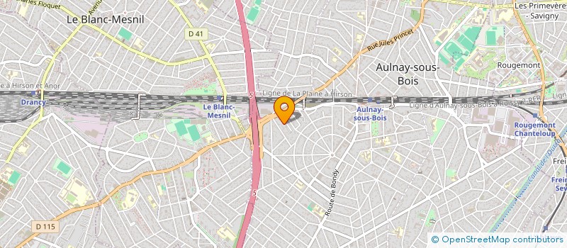 localisation de l'entreprise MONSIEUR ADAM BALLOUK  AULNAY-SOUS-BOIS