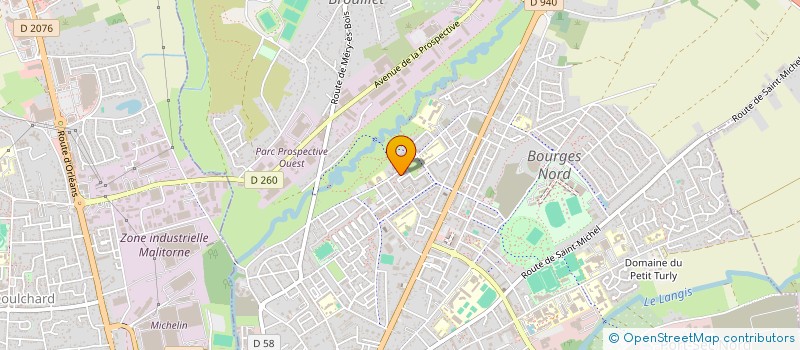 localisation de l'entreprise MONSIEUR ADAM BARDON  BOURGES